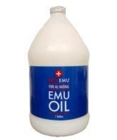 PRO EMU OIL (1 - Gallon) All Natural Emu Oil - AEA Certified - Made In USA Best All Natural Oil for Face Skin Hair and Nails.