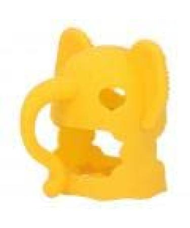 Buy Yellow Elephant Silicone Baby Teething Mitten - Soothing Chew Toy for Baby Teething Relief - Buy Online on GoSupps.com