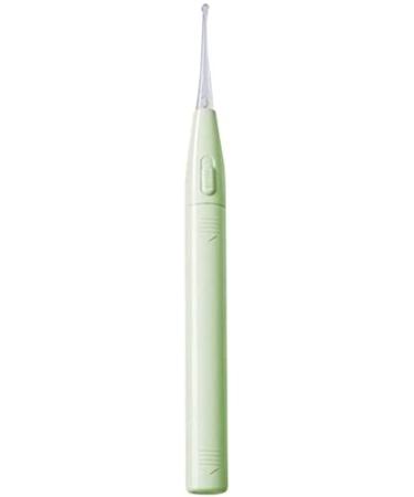 KouRy Ear Pick Earwax Remover Ear Wax Removal Tool with LED Light Earwax Cleaners Ear Grips Ear Scoop Earpick (Green)