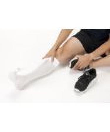 Strassburg Sock - White Regular Size (Up to 16in Calf Size) - Buy Online on GoSupps.com