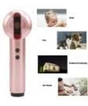 Compact Hair Dryer Travel Hair Dryer Portable Blow Dryer for Women Men Rechargeable Cordless Hairdryer 5000mAh 6 Speed Adjustment Fast Drying for Home Camping(Rose Gold) - Buy Online on GoSupps.com