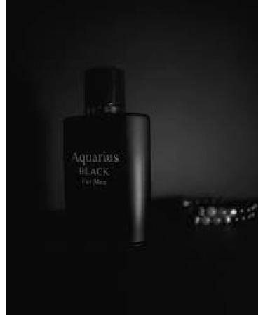 AQUARIUS BLACK Men's Designer Inspired Cologne EDT. Aromatic Aquatic fragrance for men 3.4 Fl. Oz. Eau de Parfum - Buy Online on GoSupps.com