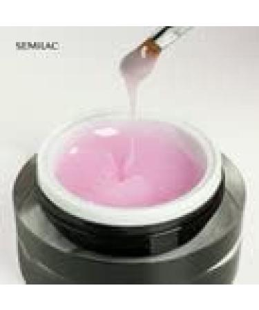 Buy Semilac Builder Jelly Gel Clear Pink 15g - Premium Building Gel for Perfect Nails | Fast International Shipping - Buy Online on GoSupps.com