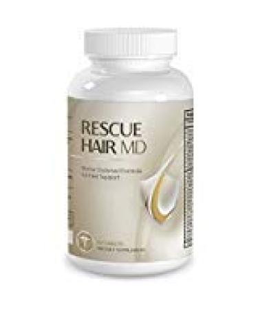 Phytage Labs Rescue Hair 911 Support Formula Natural Hair Growth Supplement with Biotin Vitamin C Zinc - 60 Tablets