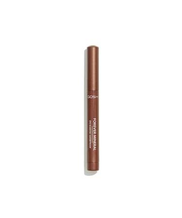 GOSH Forever Mineral Eyeshadow Stick 006 Chocolate Creamto Powder Longwear Eye Crayon Smudge Resistant Waterproof Finish High Pigment Travel Friendly