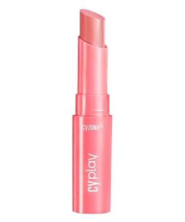CyPlay Creamy Lip Balm 24H Lip Stick Moisturizer with SPF 12 Coral Creamy 3 g / 0.10 oz.