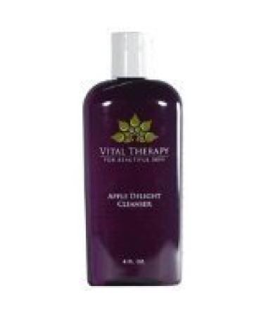Vital Therapy Apple Delight Cleanser 8 oz. Bottle Moisture-rich cleanser (Soy-Free | Paraben-Free | Unscented). Made In The USA