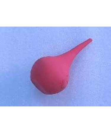 Ulcer Syringe -Baby Nasal Aspirator and Booger Sucker -Safe Nose Cleaner (25 ML) Manual Nasal Aspirator (Red)