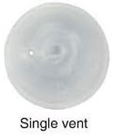 Oticon Hearing Aid Replacement Domes - Minifit 6mm Single Bass Domes (2 Pack) - Buy Online on GoSupps.com