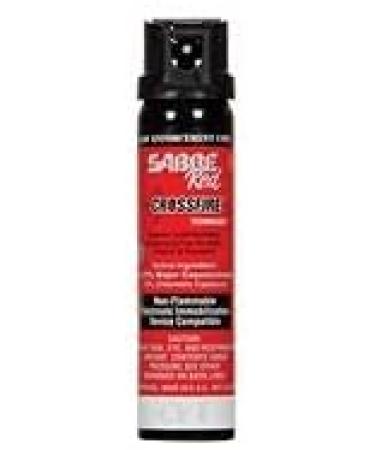 Sabre Red 52CFT30 Crossfire Stream (MK-4) Pepper Spray, 1.33% MC, 3.0 Ounces - Buy Online on GoSupps.com