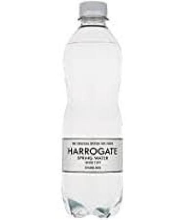 Harrogate Sparkling Water - 24x500ml Bottles | Natural Effervescence | Crisp & Pure Carbonation | Stay Hydrated with Natural Refreshment | Pristine Mineral Springs Taste | UK's Harrogate Springs - Buy Online on GoSupps.com