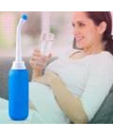 Postpartum Peri Bottle - Multi-Purpose Bidet Sprayer for Soothing Hygiene | 500 ml Peacock Blue | Essential Daily Care for New Moms - Buy Online on GoSupps.com