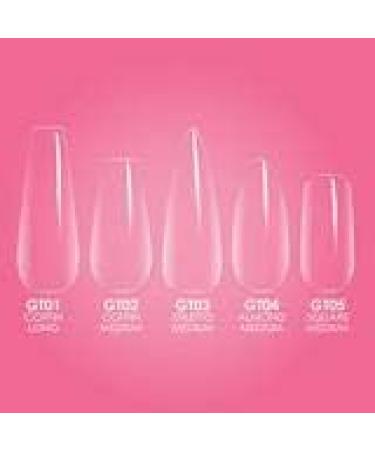 KIARA SKY GELLY TIPS STARTER KIT - COFFIN LONG - Buy Online on GoSupps.com