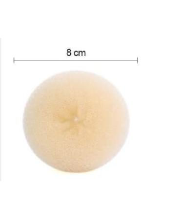 Jyt Group Donut Set - Large Medium & Small Bun Rings for Kids Women & Girls - 3 Beige Styles - Buy Online on GoSupps.com