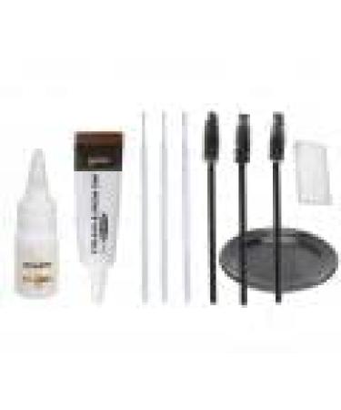 Eyebrow Colour 2 in 1 Sweatproof Eyebrow Hair Color Tint Kit Lasting Brow Eyelash Paint Make Eye Coloring Kit for Home Salon Use Makeup Lash Eyebrow Colour (Light Brown)