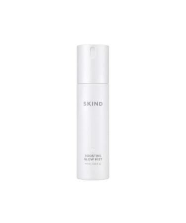 Skind Boosting Glow Mist 100ml Anti Anging Tone up Moisture Squalane Hyaluronic Acid Complex Illumidnight