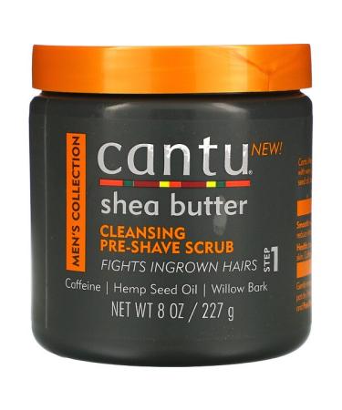 Cantu Men's Collection Shea Butter Cleansing Pre-Shave Scrub 8 oz (227 g)