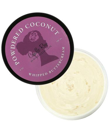 Camille Rose Whipped Buttercream Powdered Coconut | 4 oz Hydrating Hair & Skin Cream - Buy Online on GoSupps.com
