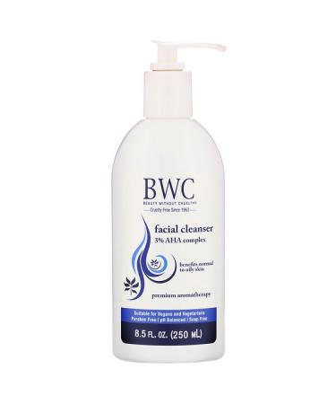 Beauty Without Cruelty Facial Cleanser 3% AHA Complex 8.5 fl oz (250 ml)