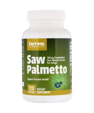 Jarrow Formulas Saw Palmetto 160 mg 120 Softgels