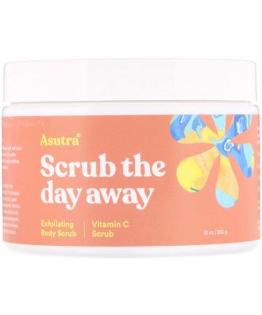 Asutra Scrub The Day Away Exfoliating Body Scrub Vitamin C Scrub 12 oz (350 g)