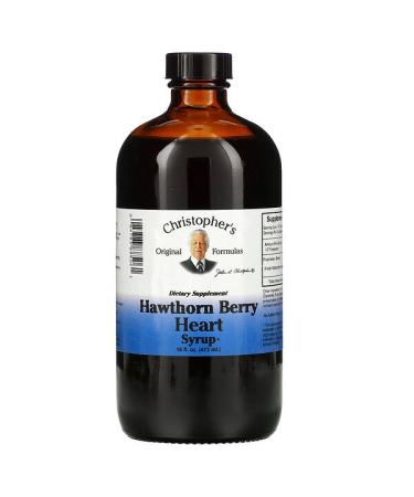 Christopher's Original Formulas Hawthorn Berry Heart Syrup 16 fl oz (472 ml)