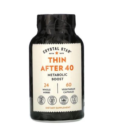 Crystal Star Thin After 40 60 Vegetarian Capsules
