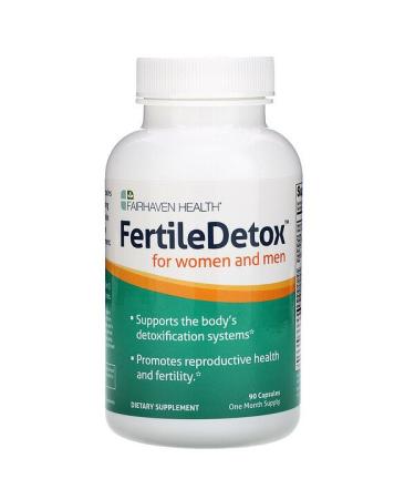 Fairhaven Health FertileDetox for Women & Men 90 Capsules