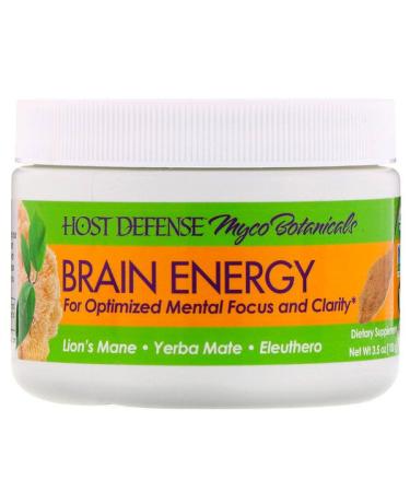 Fungi Perfecti Myco Botanicals Brain Energy 3.5 oz (100 g)