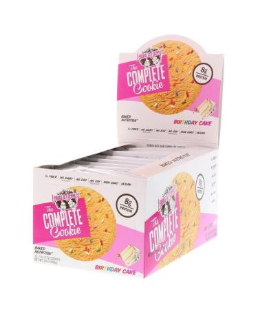 Lenny & Larry's The COMPLETE Cookie Birthday Cake 12 Cookies 2 oz (57 g) Each