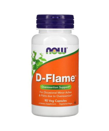 Now Foods D-Flame 90 Veg Capsules