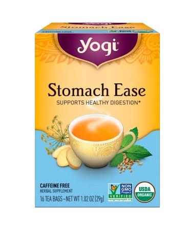 Yogi Tea Stomach Ease Caffeine Free 16 Tea Bags 1.02 oz (29 g)