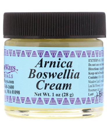WiseWays Herbals Arnica Boswellia Cream 1 oz (28 g)