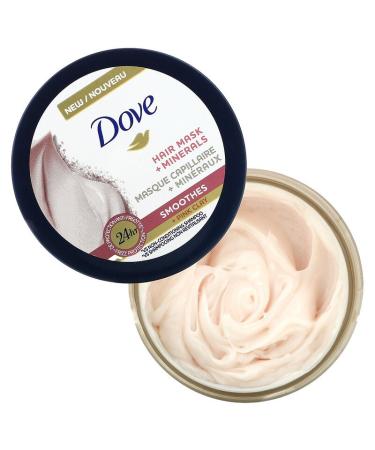 Dove Hair Mask with Minerals & Pink Clay - 4 oz for Smooth Hair - Buy Online on GoSupps.com