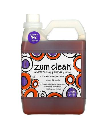 ZUM Zum Clean Aromatherapy Laundry Soap Frankincense-Patchouli 32 fl oz (.94 L)