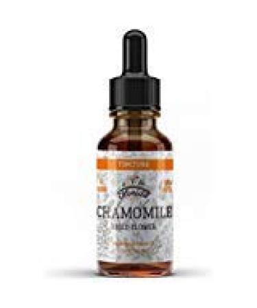 Chamomile Tincture, Organic Chamomile Extract (Matricaria Recutita) Flowers 2 Fl Oz (Pack of 1)