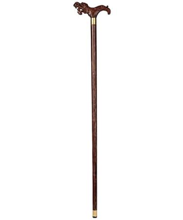 Wooden Walking Stick Solid Cane Walking Stick Wood Carving Crutches Walking Aid for Elderly Pregnant Women (Color : 2 Size : A) 4 A
