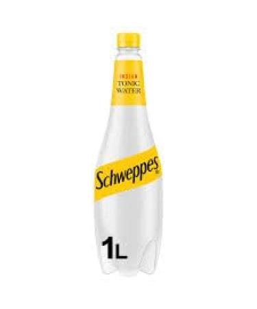 Indian Tonic Water | 1L Bottles | Classic Mixer | Made with Quinine (6 Bottles x 1L)