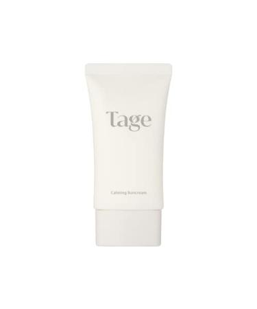 Tage Calming Suncream in Cyprest  Hydrate Moisturizing Face Sunscreen Lotion with Cypress Water  SPF 50+/PA++++  Not Tested on Animals  France EVE Vegan   1.3fl.oz/40ml
