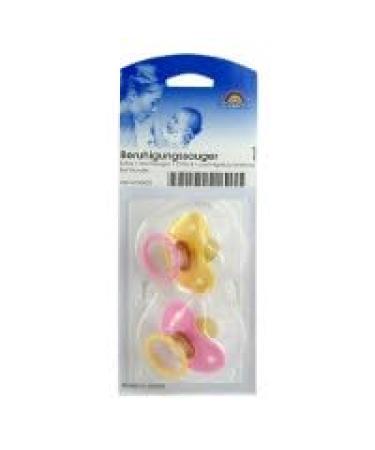 SACRED PACIFIER Cherry Lat.0-6 M.past./gb./r. 2 pcs
