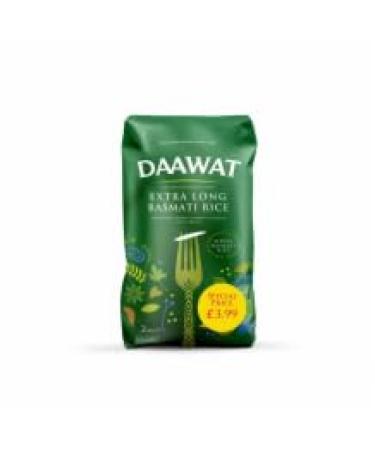 My Africa Store DhaDaawat Extra Long Basmati Rice 4x2.0kg MAS
