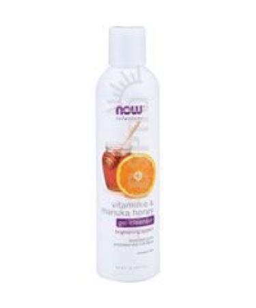 Now Foods Vitamin C & Manuka Honey Gel Cleanser - 8 fl. oz. 2 Pack
