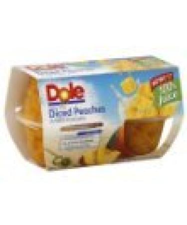 Dole Yellow Cling Diced Peaches in Light Syrup - 24 oz (Pack of 6) - Buy Online on GoSupps.com