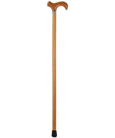 Walking Stick Durable Wooden Walking Stick Elderly Special Gentleman Walking Cane Single Hand Light Nonslip Crutch for Men Hiking Independence