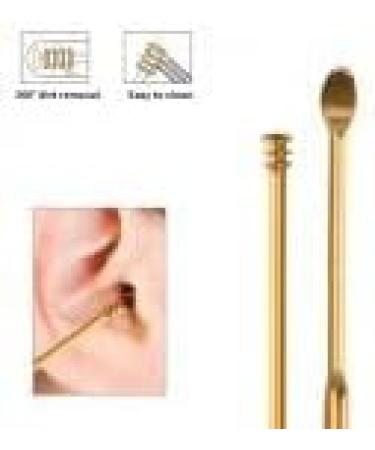 Multifunction Titanium Ear Wax Removal Tool - Beauty & Health Ear Care Curette - Buy Online on GoSupps.com