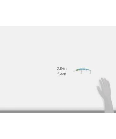 Yo-Zuri Crystal 3D Minnow Deep Diver Jointed Lure 5.25 - Sardine - Buy Online on GoSupps.com
