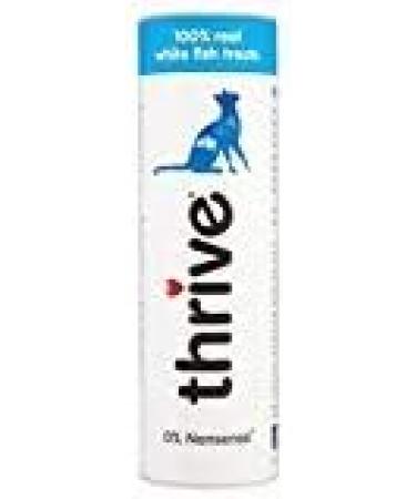 thrive 100% Real Cat Treats - Pack of 3 (Tuna and Chicken and White Fish) and free toy ball - Buy Online on GoSupps.com