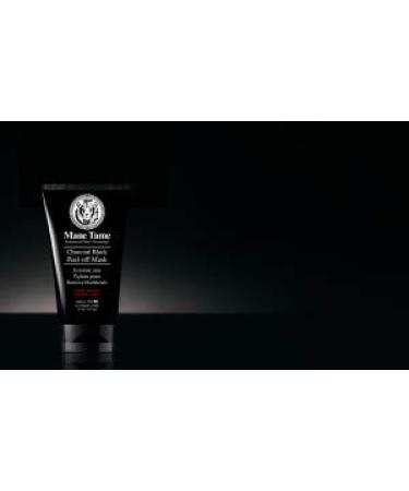 MANE TAME Charcoal Black Peel-off Mask 4.8oz - USA Made Skin Detox Exfoliate & Tighten Pores Remove Blackheads - Buy Online on GoSupps.com