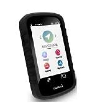 TUFF LUV Silicone Case and Screen Protector for Garmin Edge 830 GPS Black