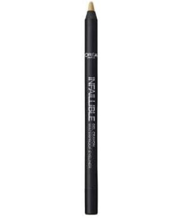 L'Oreal Paris Infallible Gel Crayon Eyeliner 06 Gold Life Gold - 1 Count - Buy Online on GoSupps.com